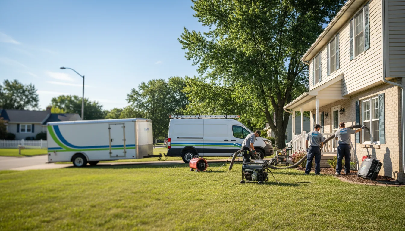 Flooded Basement Restoration And Cleanup With Repair in Shenandoah, IA near me